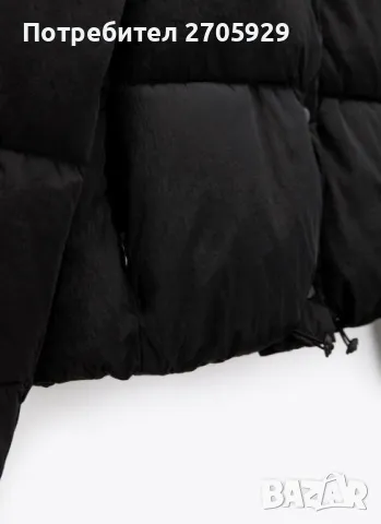 Zara зимно бомбър яке, размер S, снимка 7 - Якета - 50228899