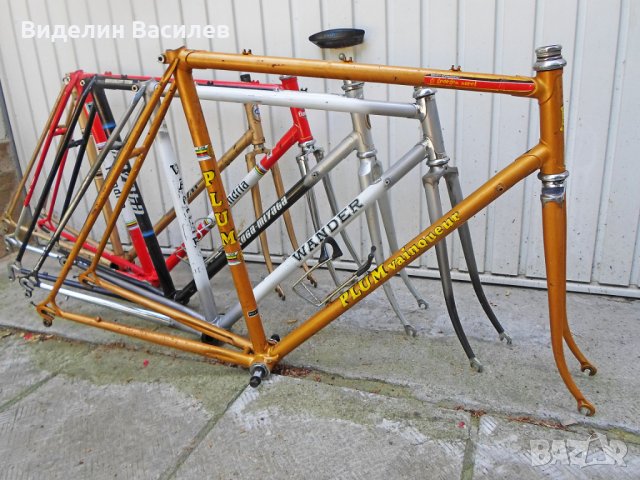 Ретро шосейни рамки, снимка 7 - Части за велосипеди - 33528137