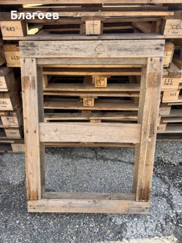 Палети с размери 120/90 см., снимка 2 - Друго търговско оборудване - 49771174