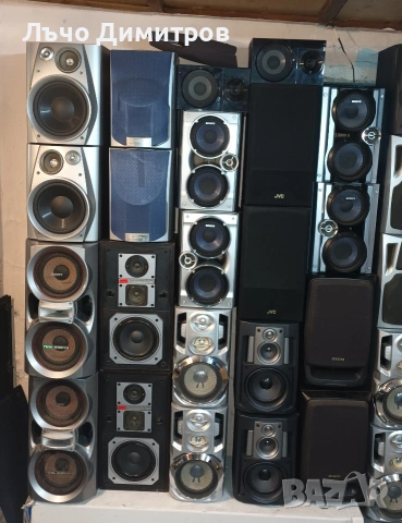 Аудио системи SONY - PANASONIC - AIWA- PHILIPS -JVC - SHARP - TECHNICS 