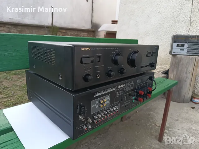 Onkyo A-803 *Продавам качествен японски усилвател*, снимка 5 - Ресийвъри, усилватели, смесителни пултове - 49546381