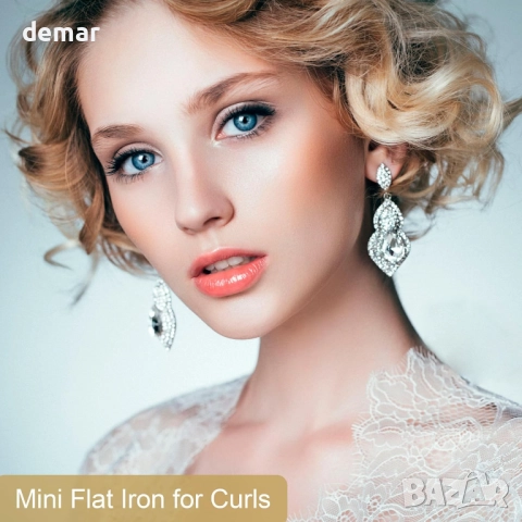 Мини преса за коса ANGENIL Pro, мини турмалинова керамична преса, снимка 8 - Преси за коса - 51731197