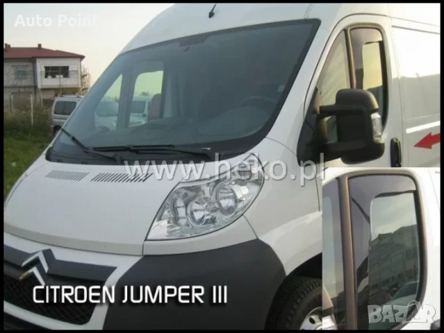 Ветробрани за CITROEN Jumper III / Peugeot Boxer / Fiat Ducato (2006+) Неко