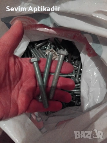 Болтове с шестостенна глава, снимка 2 - Железария - 53210610