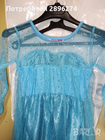 Детска рокля " Елза", снимка 5 - Детски рокли и поли - 52172296