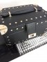 Луксозна кожена черна бижу-кутия, снимка 8