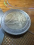 2 евро рядка евромонета 2002г. , снимка 2