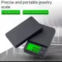 Прецизна Джобна мини Везна от 0,01гр до 1 кг /за грамове , унции, бижута/с LCD дисплей с подсветка, снимка 13
