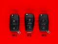 Кутийка Ключ Ауди / Audi A2, A3, A4, A5, A6, A8, Tt, Q7 Дистанционно, снимка 1