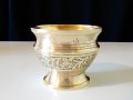 Бронзова чаша за вино,бокал,клетъчен емайл. , снимка 6