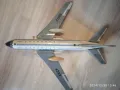 Стара руска ламаринена играчка самолет, 40 см., снимка 2