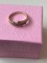 Златен пръстен 14к 2.53гр 55р-р , снимка 2
