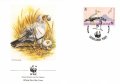Гибралтар 1991 - 4 броя FDC Комплектна серия - WWF, снимка 2