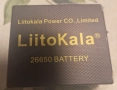 Батерия Liitokala 26650-50A, 3,7v, 5000mA нова, снимка 5
