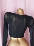 XS/S Черен топ с дълъг ръкав , снимка 5