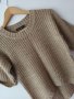 Кафяв пуловер, снимка 1 - Блузи с дълъг ръкав и пуловери - 32691195
