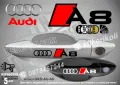 AUDI A2 стикери дръжки SKD-AU-A2, снимка 8