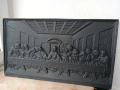 Масивно чугунено пано - Тайната вечеря , снимка 1