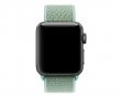 Текстилна каишка band за Apple Watch 7,6, 5, 4, 3 - велкро  sea/ зелен цвят, снимка 2