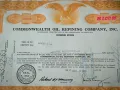 Сертификат за притежание на 100 акции (САЩ) | Commonwealth Oil Refining Inc | 1961г., снимка 2