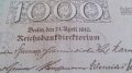 Банкнота 1000 райх марки 1910год. - 14738, снимка 7