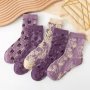 Дамски ретро чорапи ,различни цветове_4 лв, снимка 1 - Дамски чорапи - 43091836