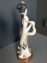 Capodimonte Belcari статуетка резин 35см/Каподимонте италианска фигура на гейша, снимка 3