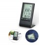 Метео станция: часовник + термометър + хигрометър с LCD дисплей, снимка 5