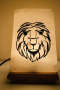 Солна лампа, с лого Лъв, 100% натурален, кабел 1,5м, 1 кг, снимка 1 - Други - 44847142