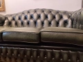 Троен диван Честърфийлд, снимка 2