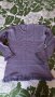 Топла блуза с ресни, снимка 1 - Блузи с дълъг ръкав и пуловери - 37312219