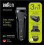 Електрическа самобръсначка Braun Series 3 Style & Shave, за мъже с прецизен тример за брада и 5 греб, снимка 6