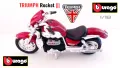 Bburago Triumph Rocket III 2009 - Мащаб 1:18, снимка 1