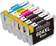 GILIMEDIA 604XL за касети с мастило Epson 604 604XL Multipack за Expression Home (пакет от 6), снимка 1 - Консумативи за принтери - 43990841