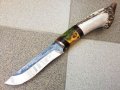 Ръчно изработен ловен нож от марка KD handmade knives ловни ножове, снимка 3
