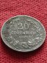 Монета 20 стотинки 1912г. Царство България за колекция декорация - 25048, снимка 3