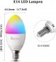 Смарт/умна/ Wi-Fi RGBW LED крушка - Е14 , Alexa, Google Home , снимка 3