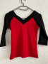 Дамска червена официална блуза , снимка 2