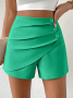 Модерни дамски къси панталони с копчета, 7цвята , снимка 6