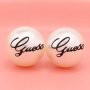 луксозни перлени обици Guess 