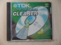 Почистващ диск за CD и DVD плеъри - TDK CD Rom Lens Cleaner, снимка 1 - Декове - 39266541