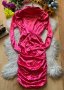 Нова сатенена рокля с отворен гръб, снимка 1 - Рокли - 43271616