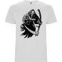 Нова мъжка тениска Скелет в бял цвят, снимка 1 - Тениски - 43954049
