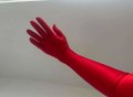 дълги червени ръкавици, снимка 6