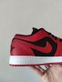 Nike Air Jordan 1 Low Bred Red Black Нови Оригинални Обувки Маратонки Размер 42 Номер 26.5см, снимка 7