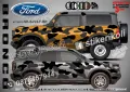 Ford Bronco SK-SJV3-F-BR Кaмуфлаж Офроуд Джип Пикап Лодка Camouflage Off-Road стикери, снимка 1