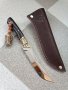 Ръчно изработен ловен нож от марка KD handmade knives ловни ножове , снимка 1 - Сушилни - 32579119