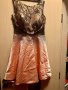 Официална рокля от сатен, снимка 1 - Рокли - 43441222