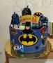 Картонена торта Батман, снимка 1 - Други - 34766135
