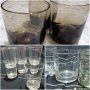Стъклени чаши за ежедневна употреба различни видове 